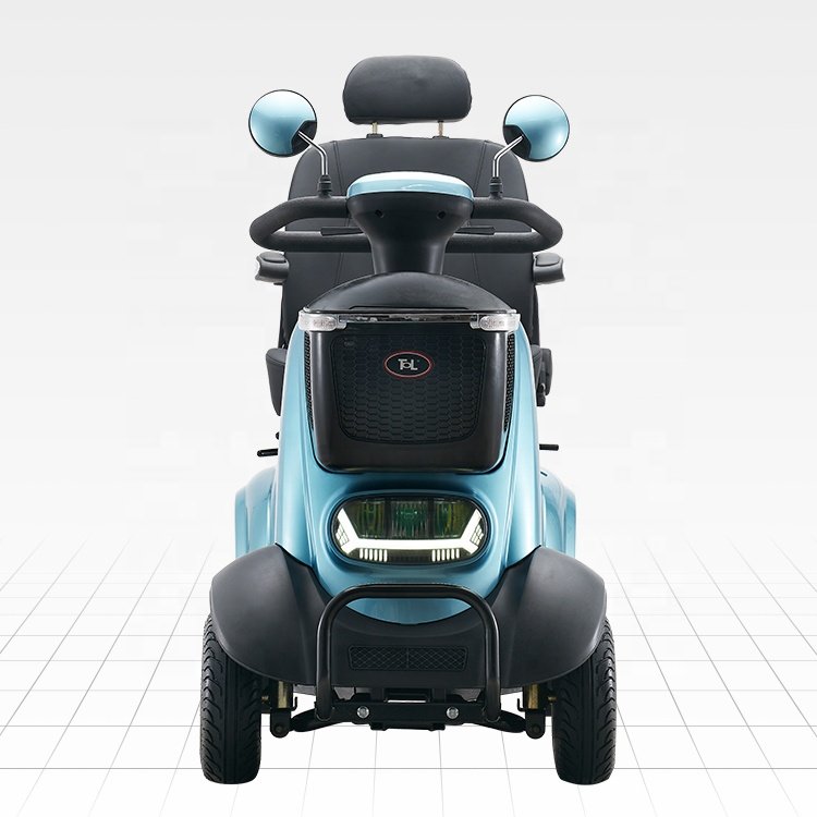 Adult Folding Mobility Scooter Four Wheel Electric Scooter Lightweight Mobility Electric Scooter