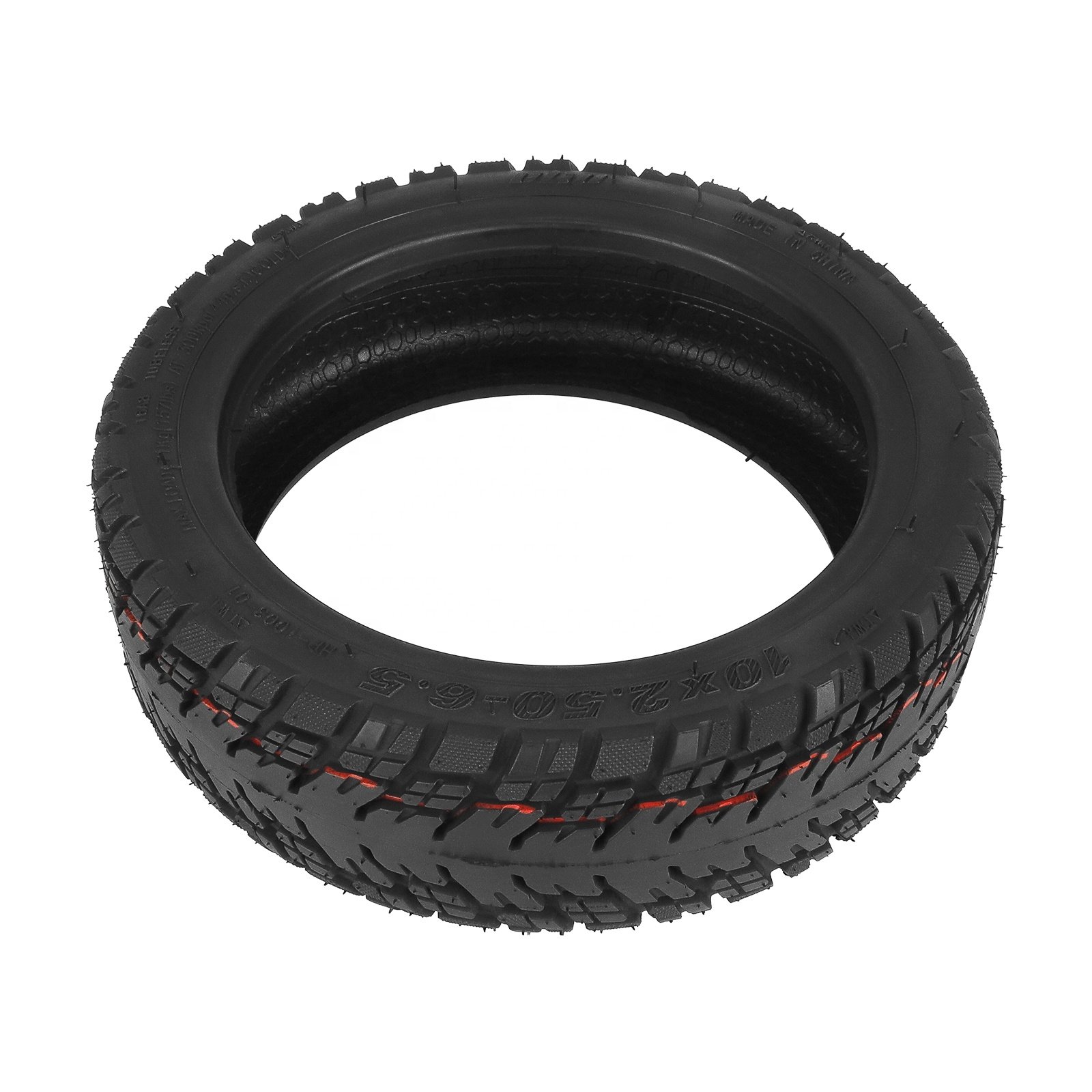 Ulip 10*2.5-6.5 Off-road Tubeless Tire for 10 inch Electric Scooters Explosion-Proof Vacuum Tire Electric Scooter Parts