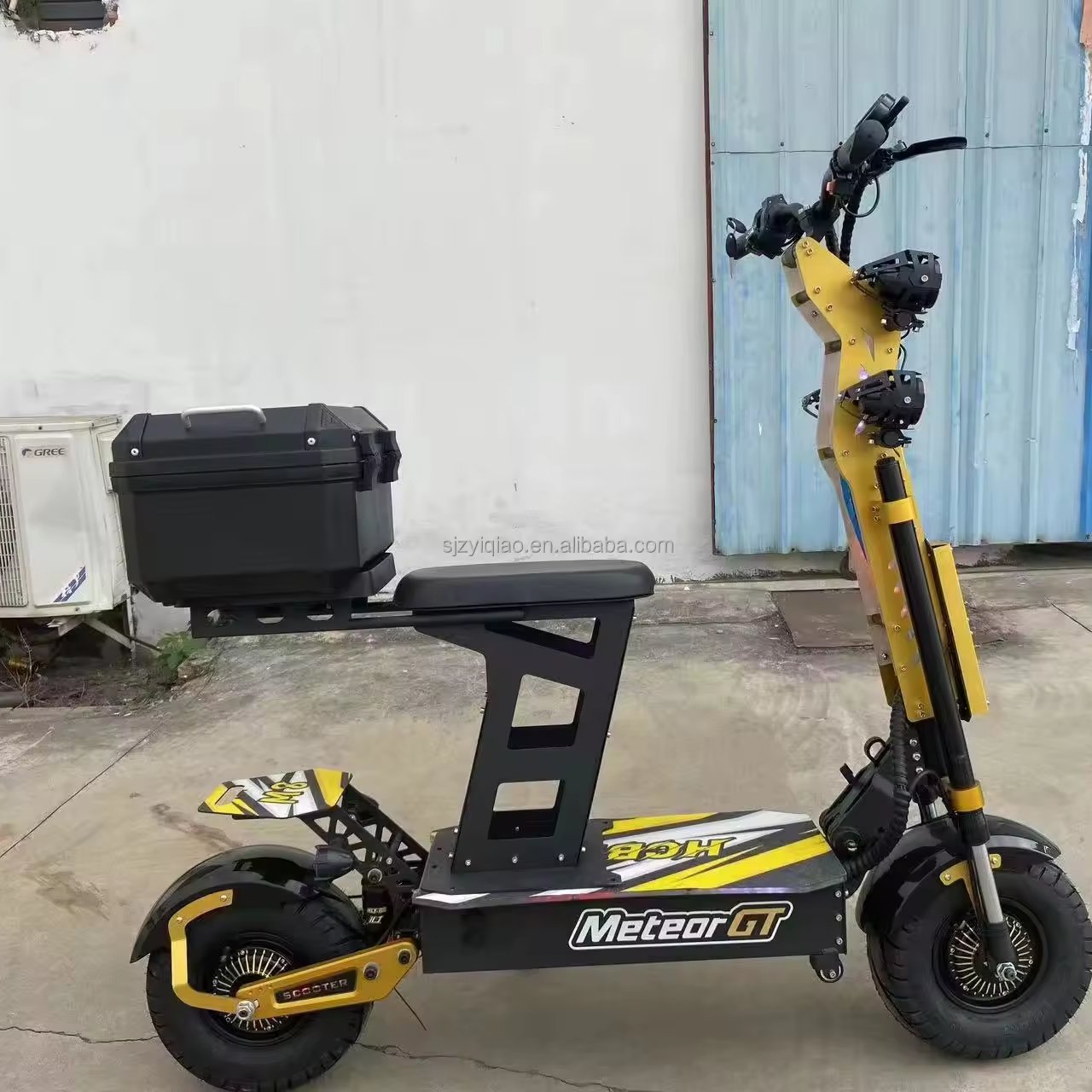 New Style Factory Warehouse Electric Scooters D5 Seat And Trunk Parts Folding Scooter Accessories Scooter Seat Citycoco Trunk