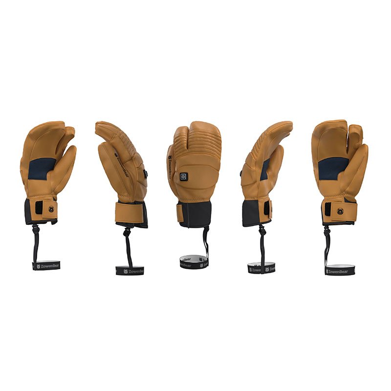 Men Women Waterproof Rechargeable Battery Snowboard Motorcycle Racing Cycling Winter Ski Electric Heated Gloves