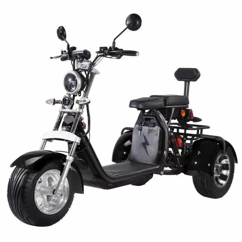 electric scooters trotinette electrique 2000w europe warehouse stock citycoco 3 wheel scooter