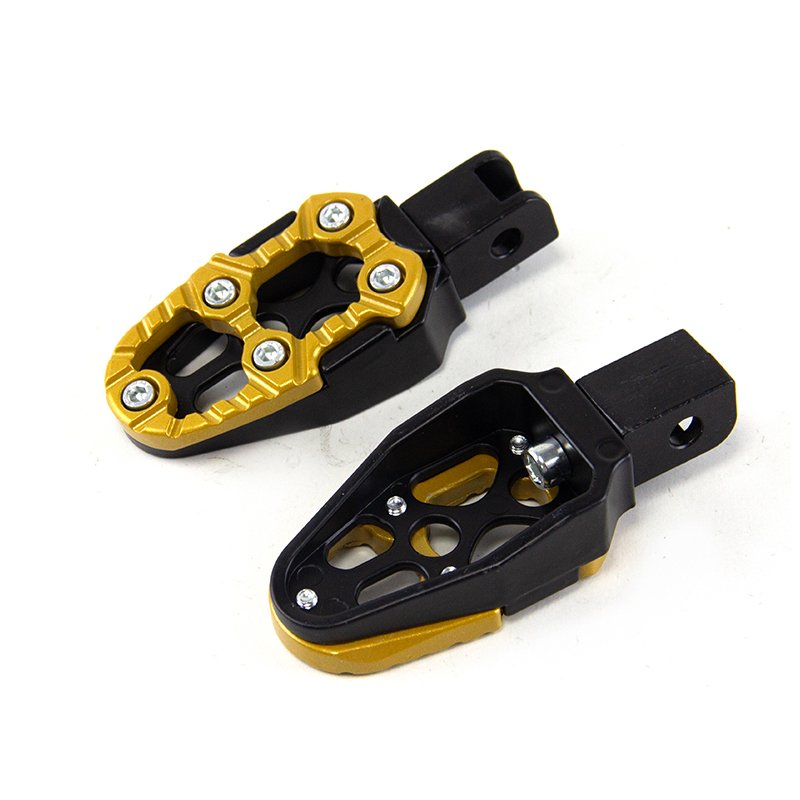 Universal Motorcycle Aluminum Alloy Pedals Scooter Atv Moto Foot Peg Footrests Footpeg Pedal Accessories