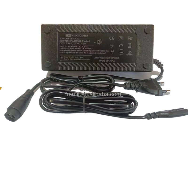 Scooter 58.1V 2A charger for minimotors Electric Scooter Motorway 4 Scooter battery charger accessories