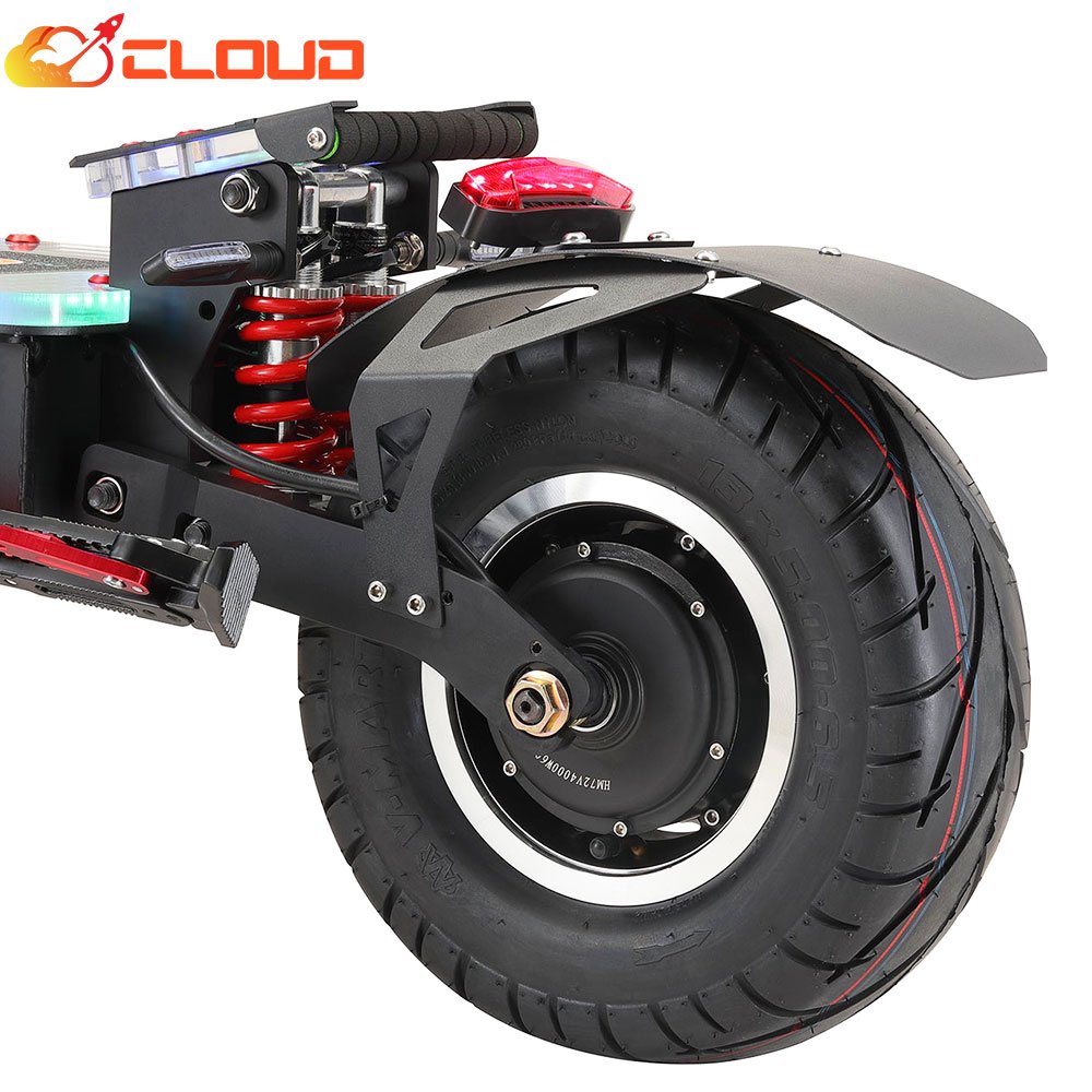 72V 10000W 13Inch Powerful Adult Electric Scooter Foldable Germany E-Scooter Elektroroller Scuter Electric