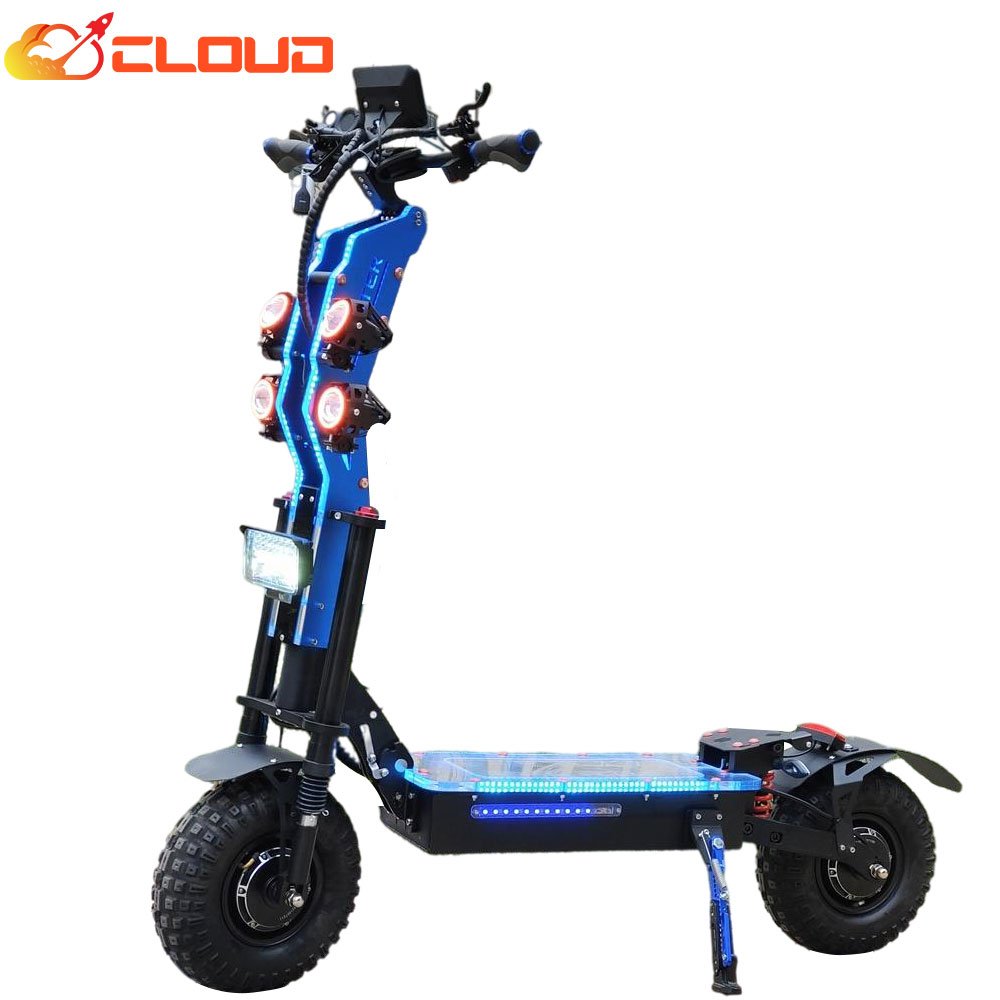 72V 10000W 13Inch Powerful Adult Electric Scooter Foldable Germany E-Scooter Elektroroller Scuter Electric