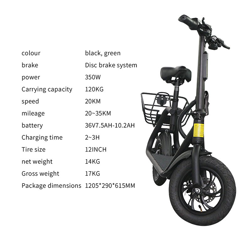 New Model Electric Scooty Price Off Road 500W Electric Scooter Motor Foldable Scooter with Seat