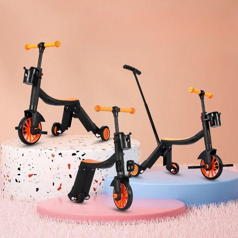 New Children's scooters Men's And Women's Baby scooters Balance Carts Tricycle Multi-functional 8-in-1 Mode scooters