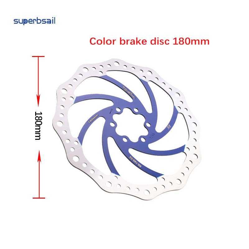 Superbsail Electric Bicycle Brake Disc 160MM 180mm 203mm For MTB BIKE Brake Spare Part Electric Road Bike MTB Accessories