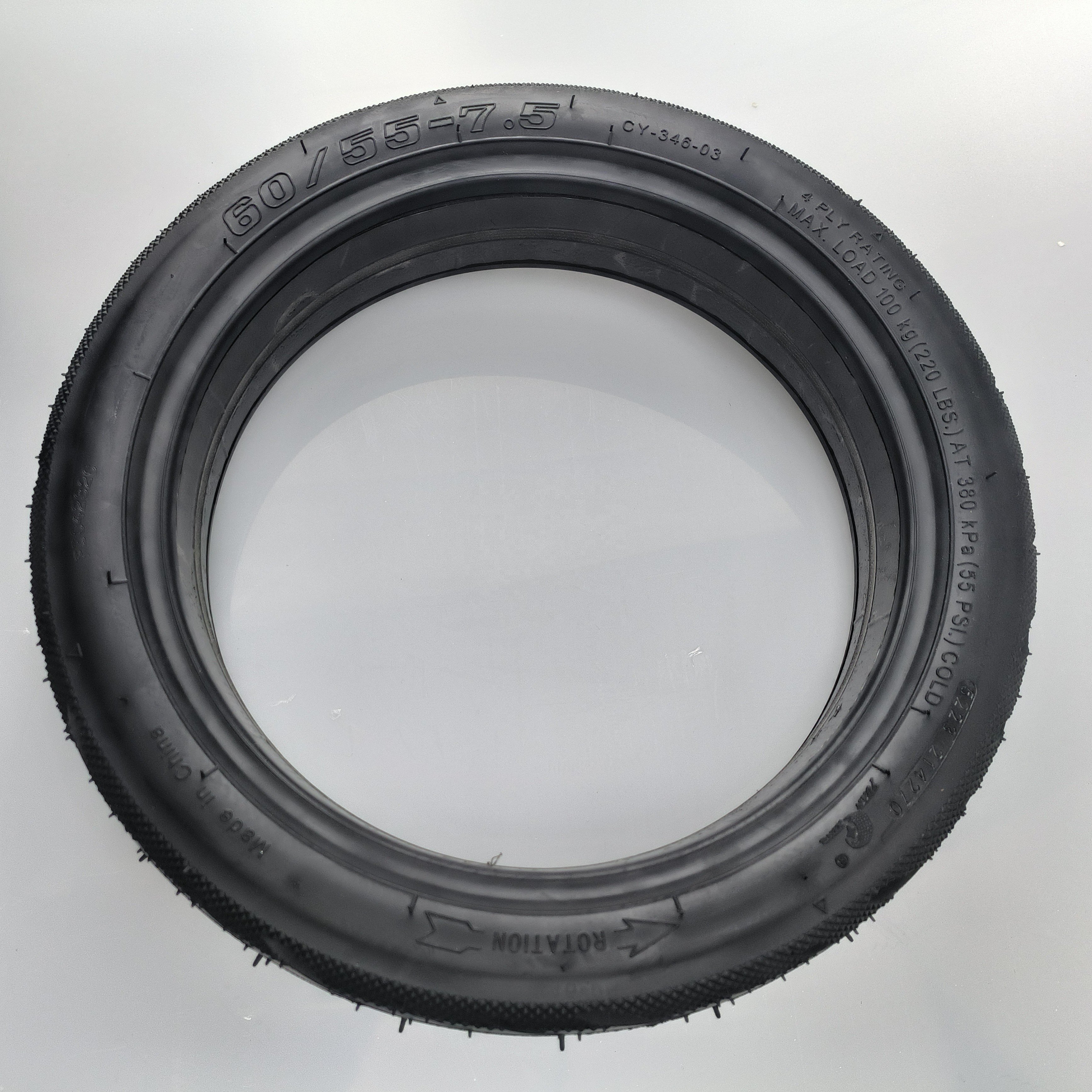 Original 60/55-7.5 PU tire with gel for Ninebot MAX Sharing Electric Scooter Accessories 10.5 Inch 60/55-7.5 PU tire parts