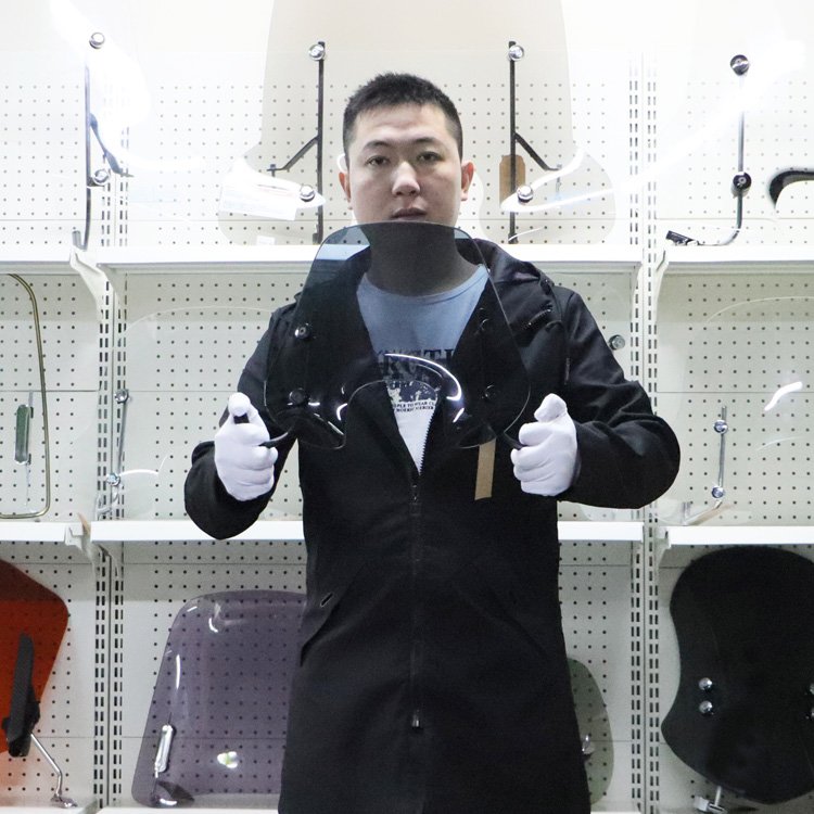 Scooter Windscreen 2.5MM/3MM/3.5MM/4MM Motorcycle Windshield for zip