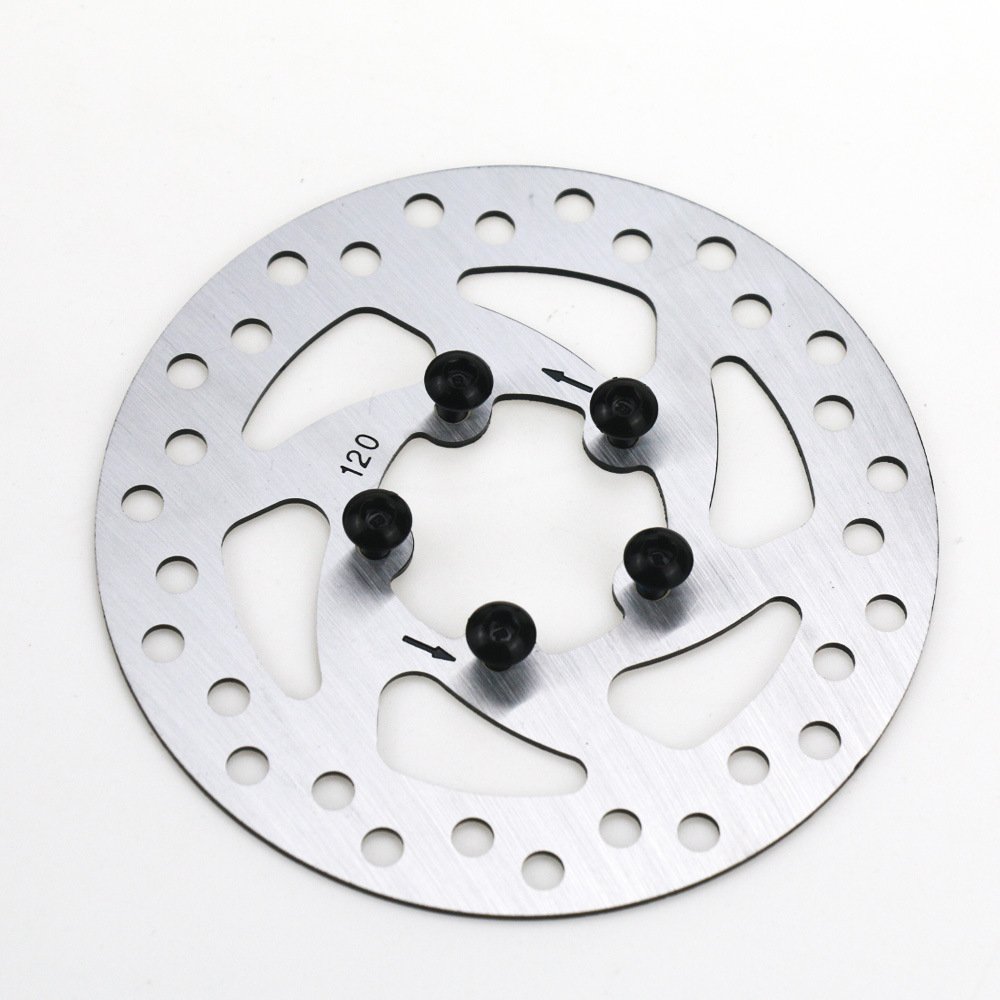 120MM Brake Pads Disc Rotor Pad Replacement With Screws For Xiaomi M365 Pro Electric Scooter Accessories Parts