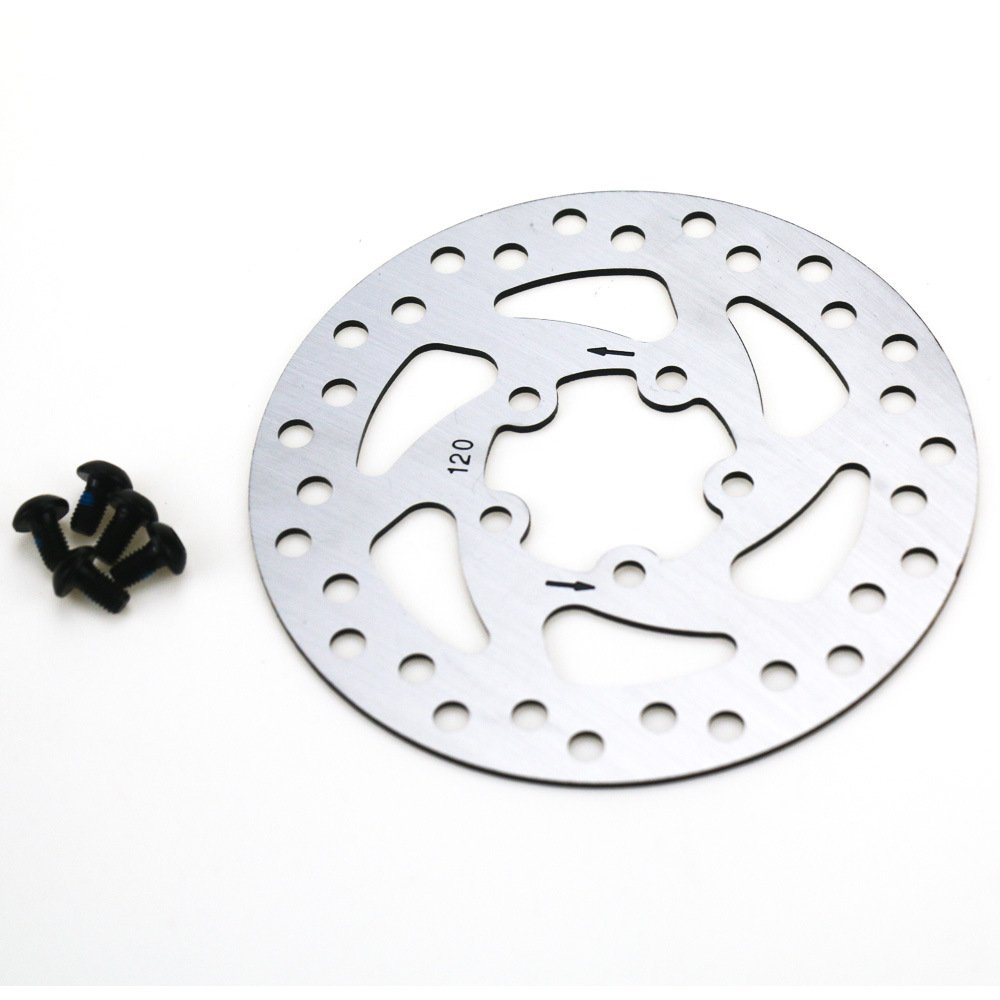 120MM Brake Pads Disc Rotor Pad Replacement With Screws For Xiaomi M365 Pro Electric Scooter Accessories Parts