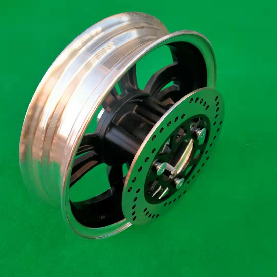 motorcycle accessories brake discs wheel hub motor wheel electric scooter parts electric 300-10 wheel rim