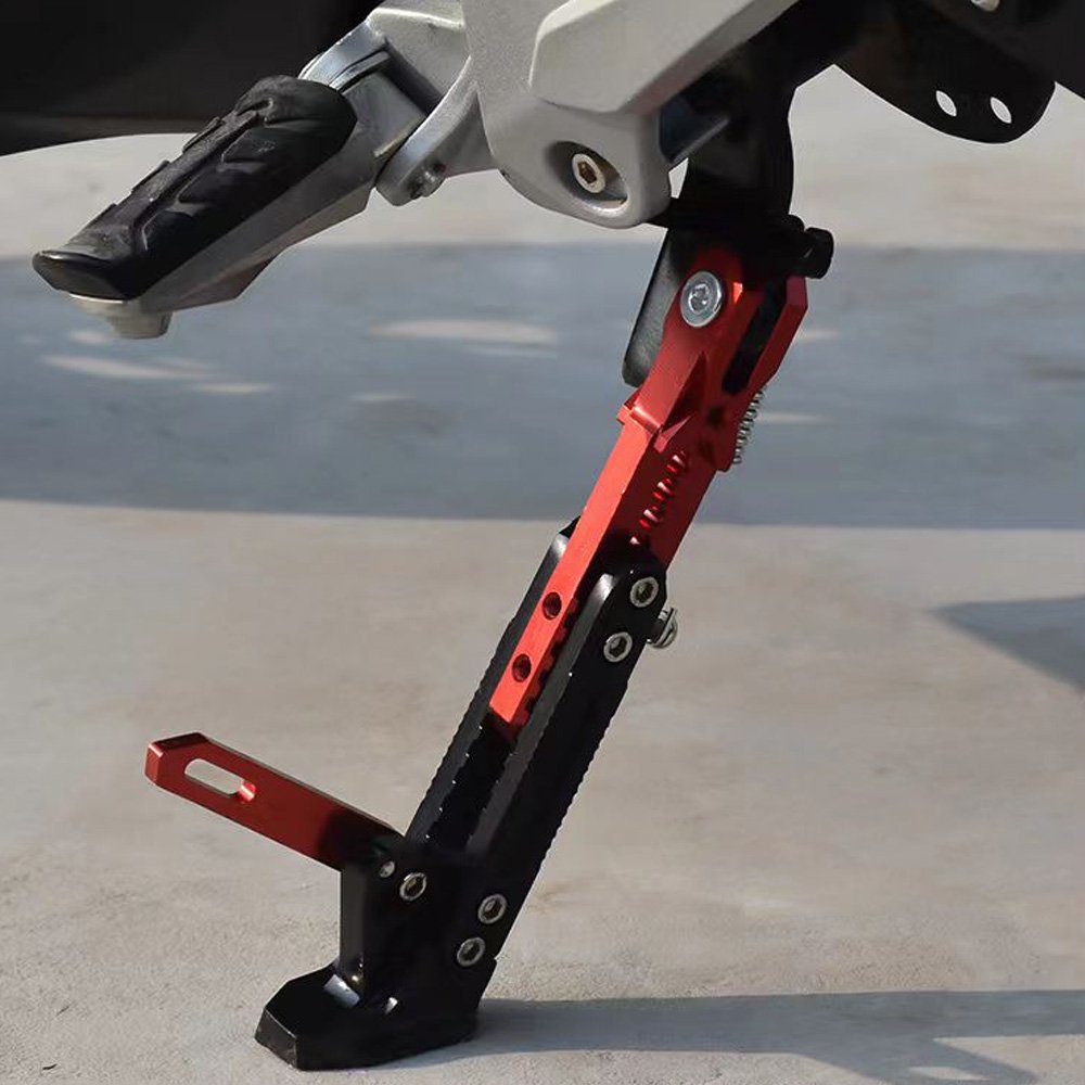 Ajustable Motorfiets Stand Kickstand Voet Side Single Strut For Motorcycle Motorbike TANK 200cc