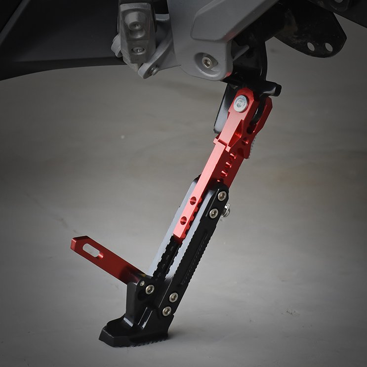 Ajustable Motorfiets Stand Kickstand Voet Side Single Strut For Motorcycle Motorbike TANK 200cc
