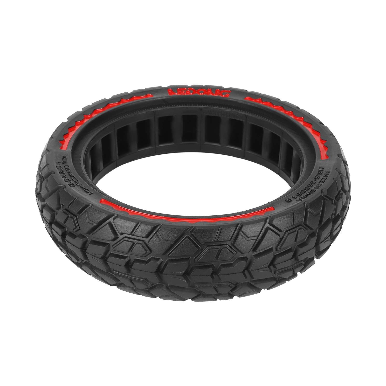 8.5*2 Off-Road Solid Tire 8.5 inch Solid Tyre With Red Circle For Xiaomi M365 Pro Pro2 1S Scooter Tires Replacement Parts