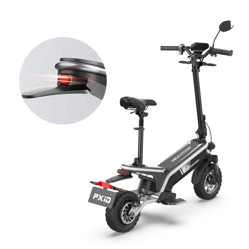 PXID 2023 Eu warehouse 10 inch off road electric scooter canada folding e scooter with seat