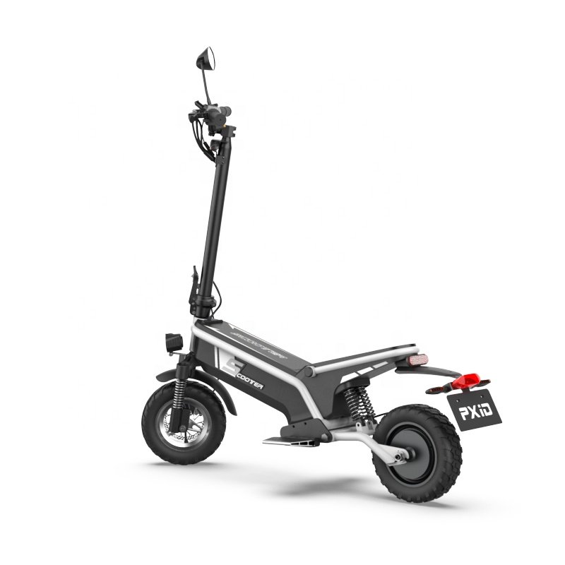PXID 2023 Eu warehouse 10 inch off road electric scooter canada folding e scooter with seat
