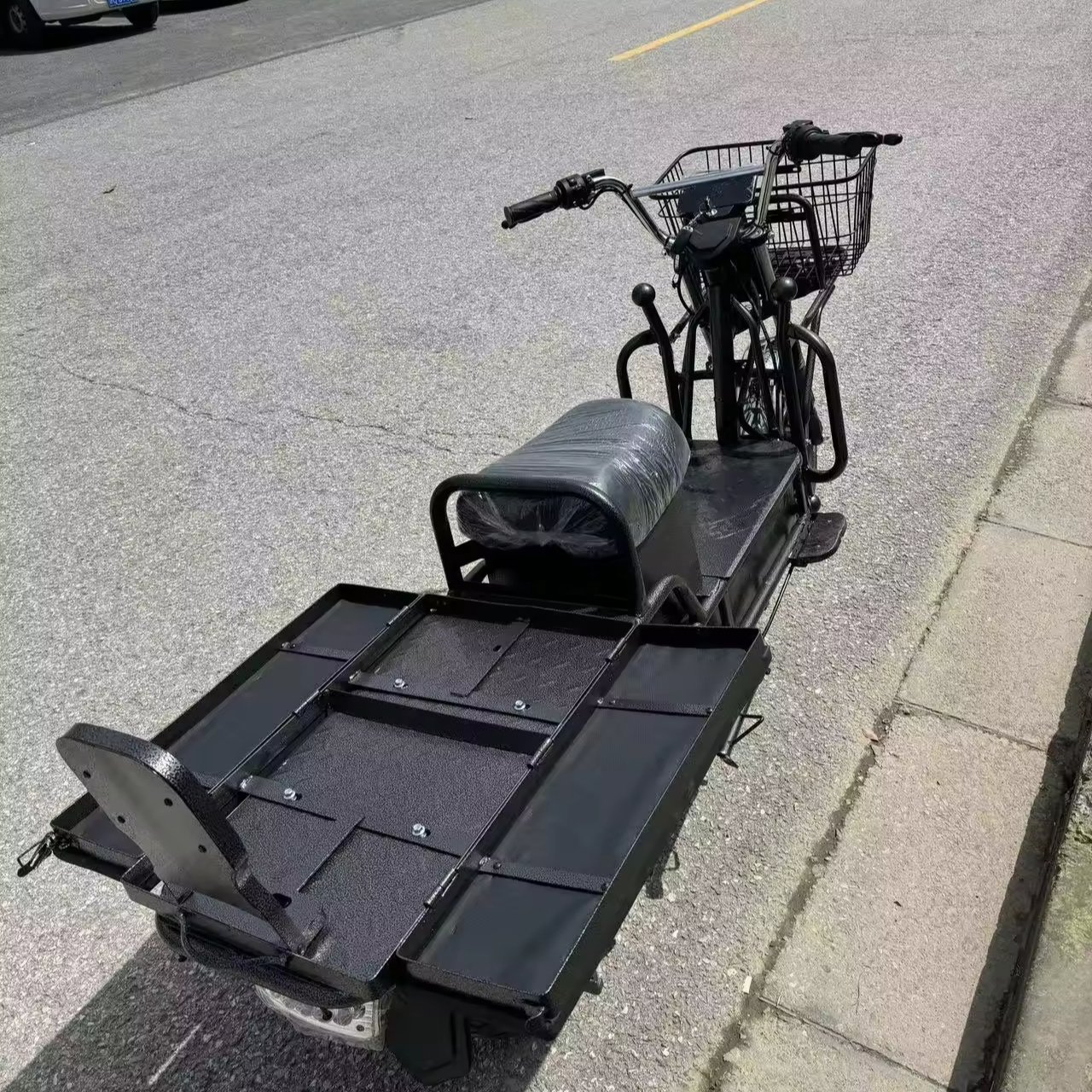 2024 Newest Electric Cargo Bike 2 Wheels 2000W Motor Dirt Bike Bearing capacity 600kg electric scooter