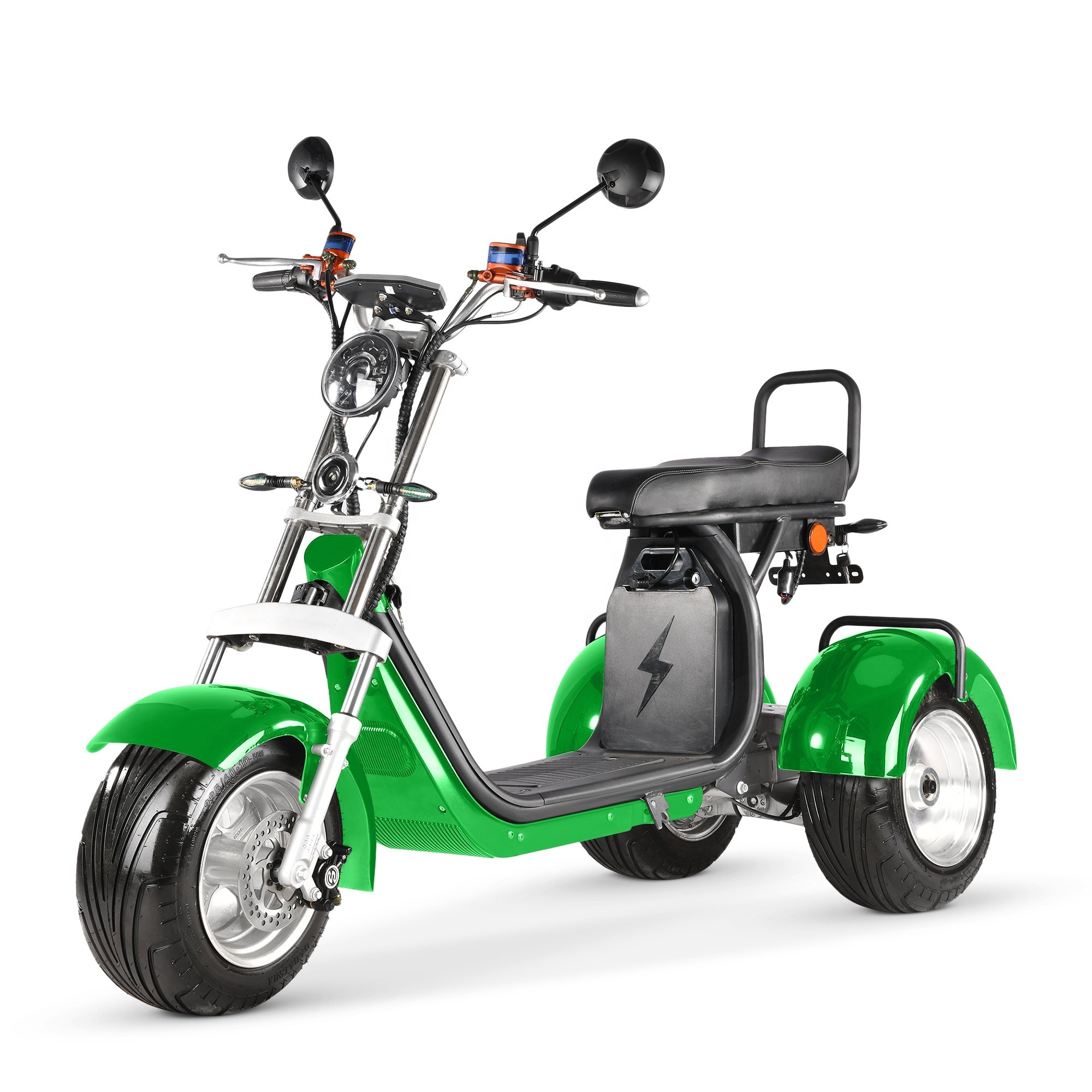 US/EU warehouse Hot Sale Electric Tricycle Enclosed Body 3 Wheels Electric Scooter tricycle motorcycle three wheel citycoco eec