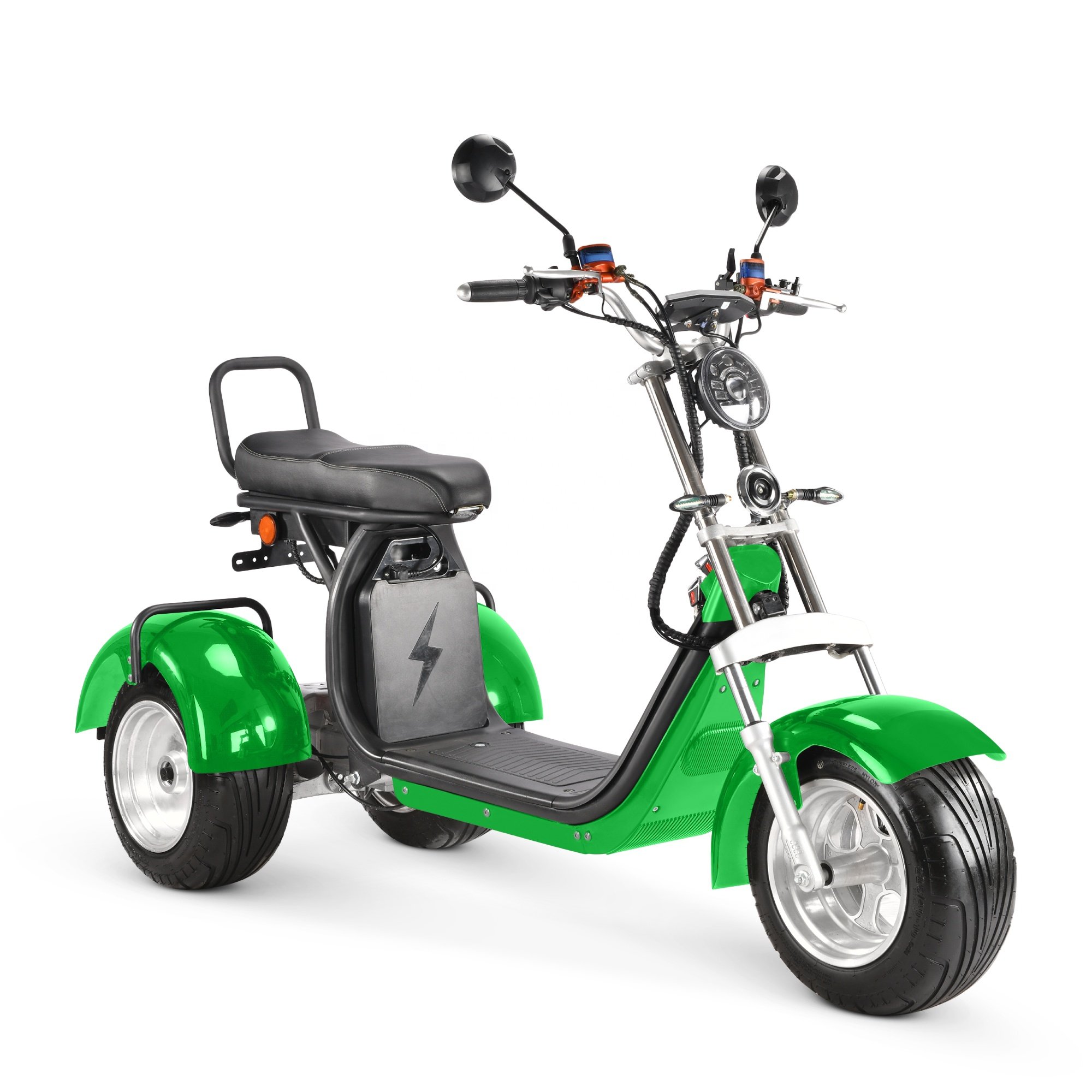 US/EU warehouse Hot Sale Electric Tricycle Enclosed Body 3 Wheels Electric Scooter tricycle motorcycle three wheel citycoco eec