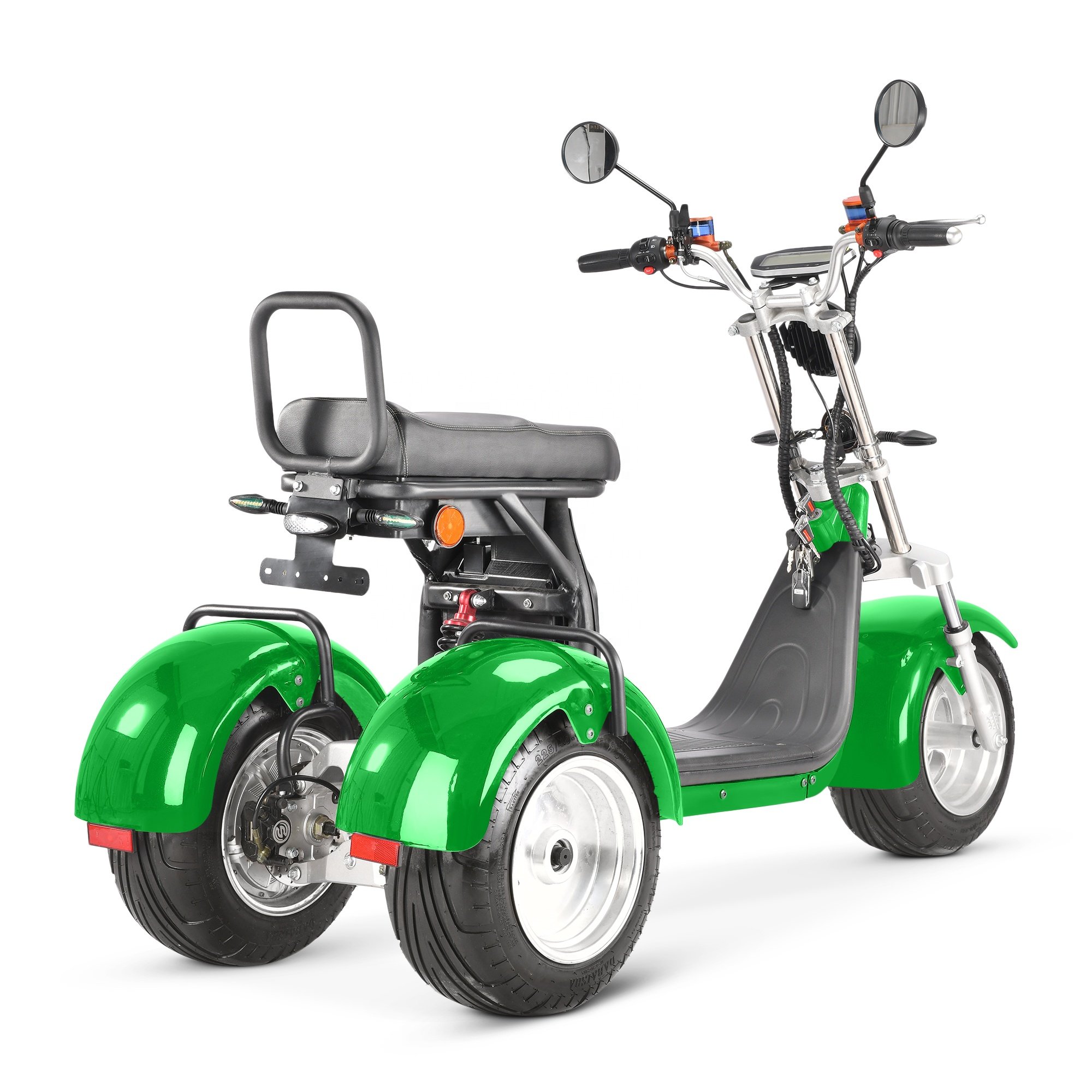 US/EU warehouse Hot Sale Electric Tricycle Enclosed Body 3 Wheels Electric Scooter tricycle motorcycle three wheel citycoco eec
