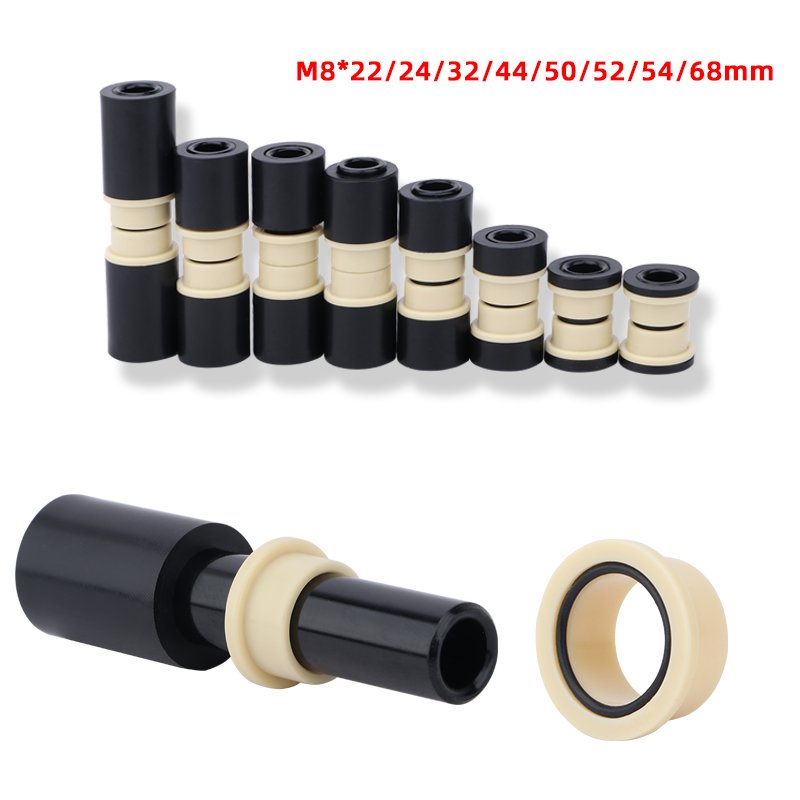 MEROCA Mountain Bike Air Shock Absorber 125mm/150mm/165mm/190mm/200mm Scooter Alloy MTB Folding Bicycle Rear Shock Cycling Parts