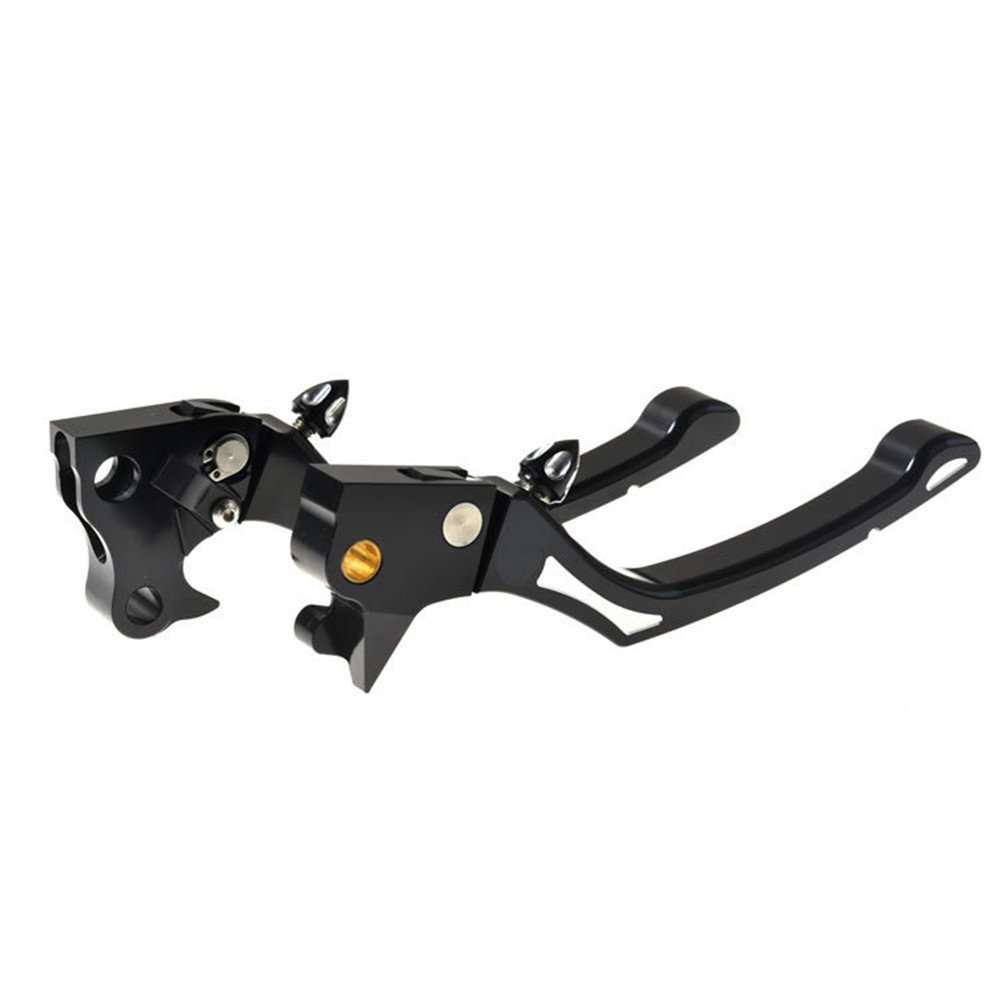 Cnc custom machining of motorcycle parts with adjustable brake lever, scooter clutch handle cnc milling aluminum turning parts