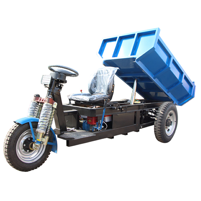 Electric Tricycle Scooter 1.5 Ton 4000w Dump Trucks Tipper Mining Dumper Truck