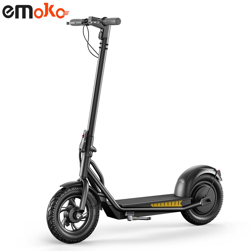 Emoko A19 12 inch 500w 36V, 15Ah 35km/h range 40-50km electric scooter New private design big wheel commuting escooter