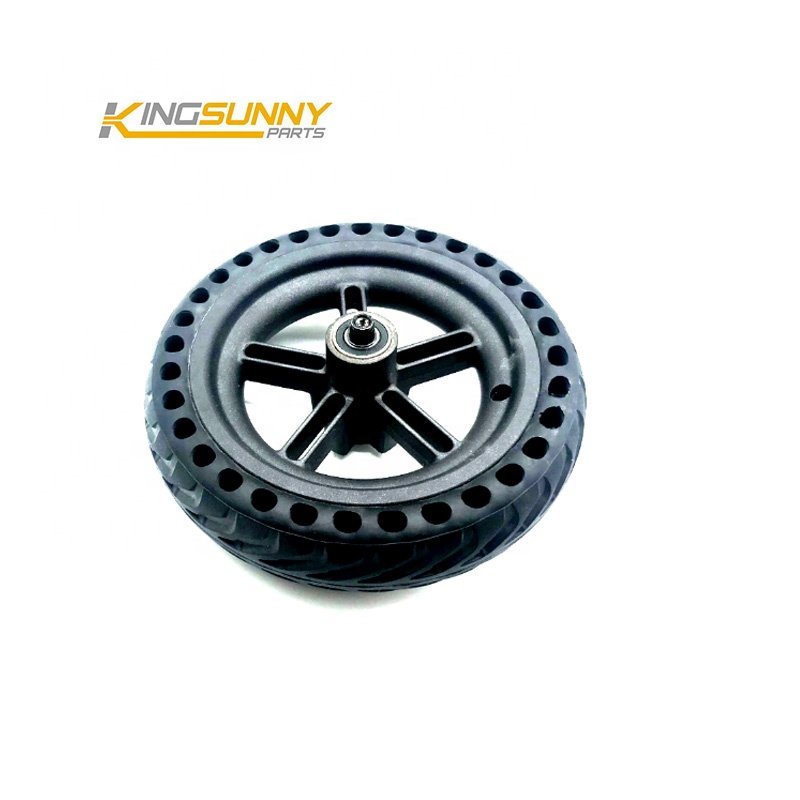 Factory Wholesale 8.5 Inch Scooter Rear Wheel With Honeycomb Solid Tyre For Xiaomi M365 Electric Scooter Parts