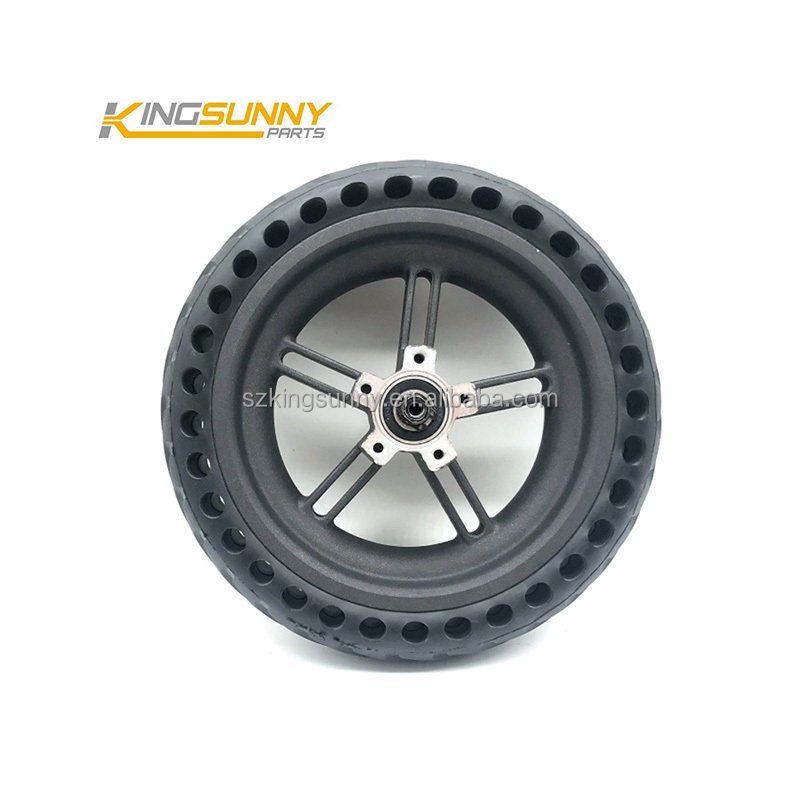 Factory Wholesale 8.5 Inch Scooter Rear Wheel With Honeycomb Solid Tyre For Xiaomi M365 Electric Scooter Parts