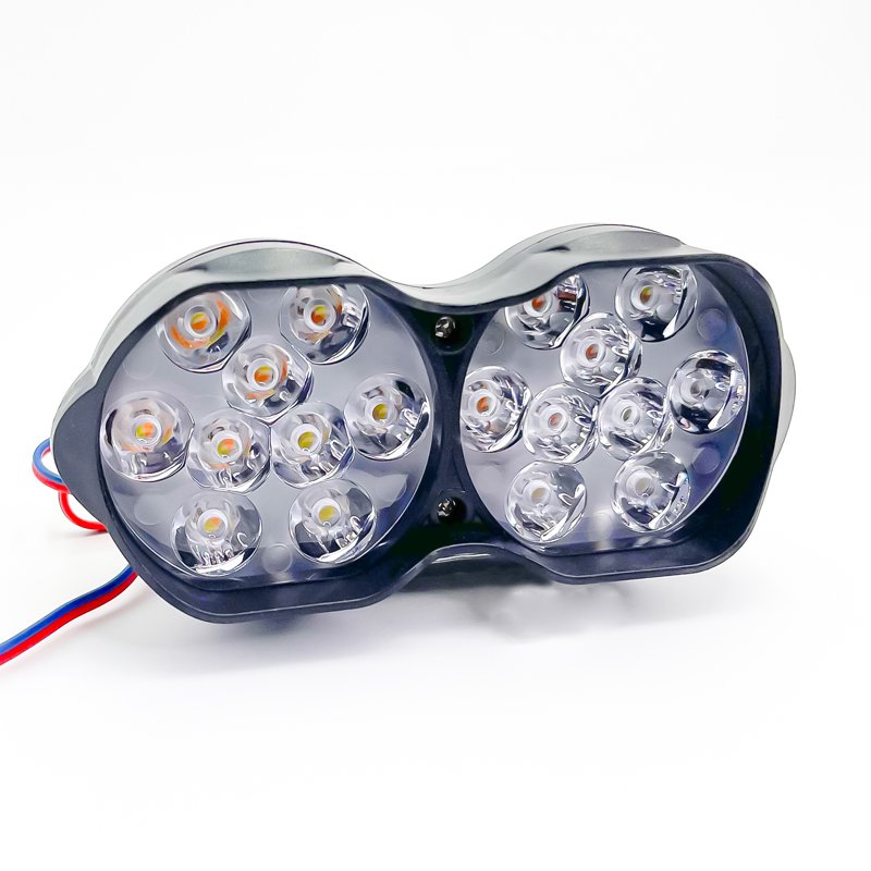 New Design Spare Parts Scooter Accessories DC 9-85V Led 30W External Lights For Car Wholesale Motorcycle Spotlight