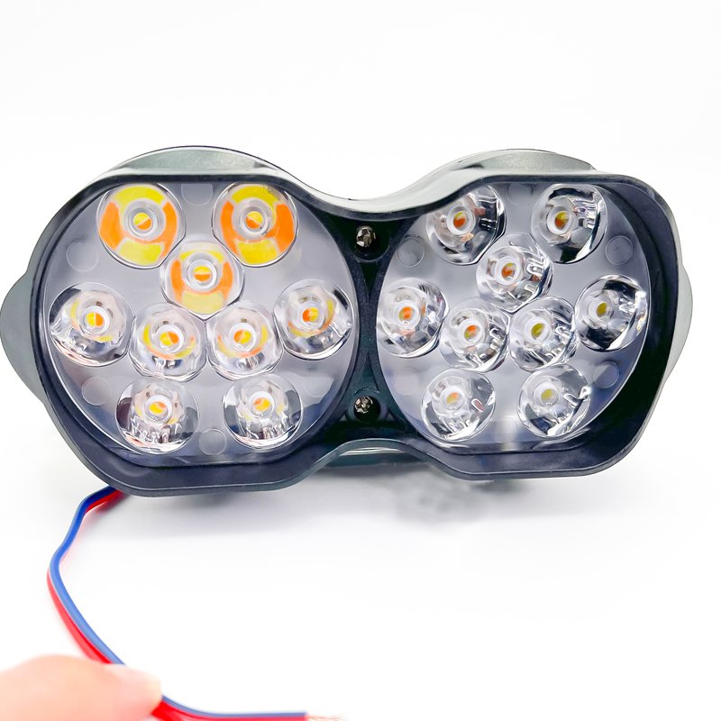 New Design Spare Parts Scooter Accessories DC 9-85V Led 30W External Lights For Car Wholesale Motorcycle Spotlight