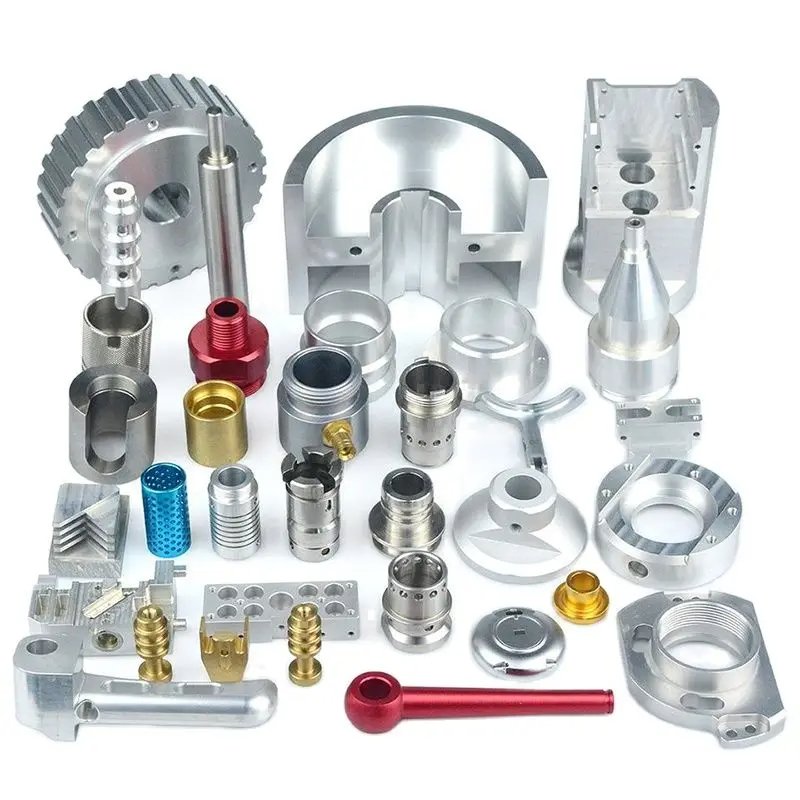 Custom CNC Machined Anodized Aluminum 3D Printing Precision CNC Spare Turning Metal Machining Milling Manufacturer Service Parts