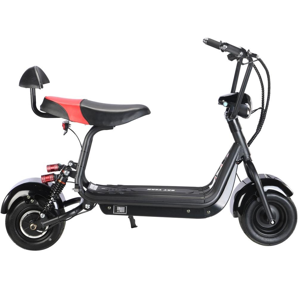 Urban commuting New fashion US EU Stock M1 Lithium Battery 48v 500W Fat Tire Citycoco WIth Seat Electric Scooter For Adults