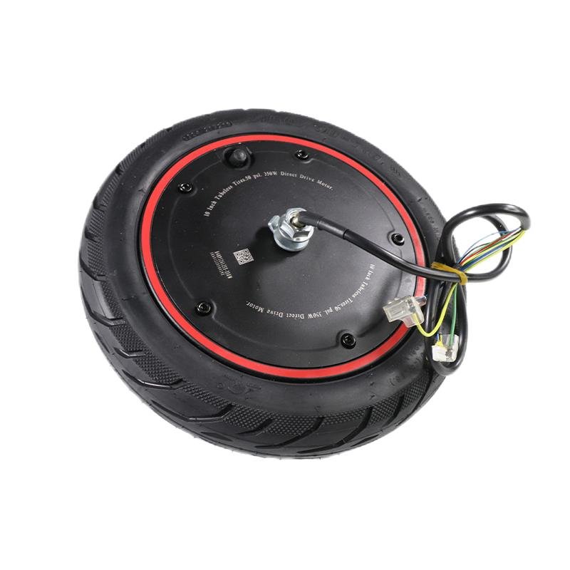 60/70-7.0 Tubeless Tire 350W 36V Front Wheel Motor 10inch Mi4Pro 48V Kick Scooter Parts