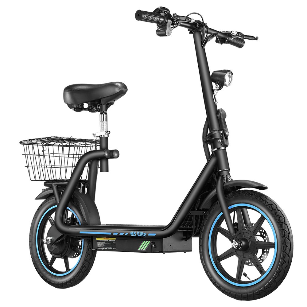 HONEYWHALE M5 E lite Electric Scooter 14-inch Tire 500W Motor 48V 13Ah Battery 40~45km Range 40 km/h Max Speed