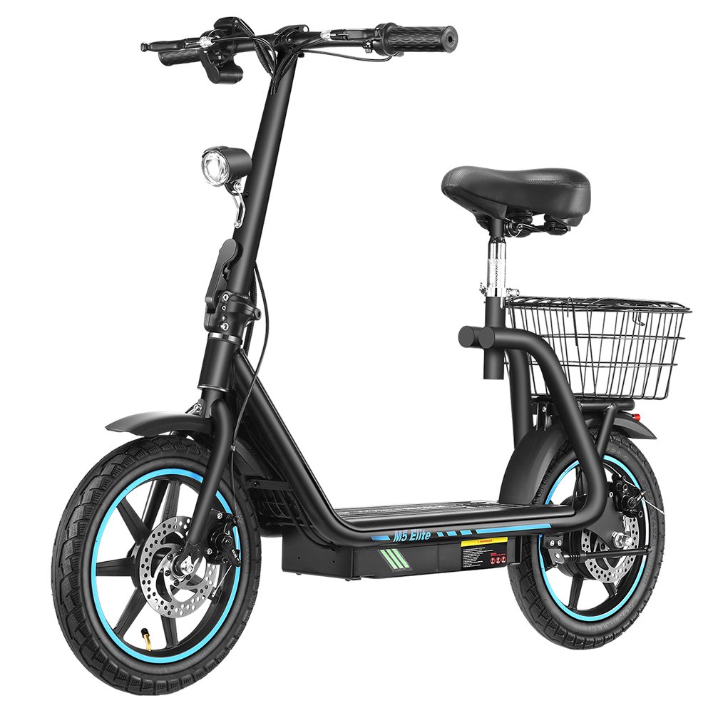 HONEYWHALE M5 E lite Electric Scooter 14-inch Tire 500W Motor 48V 13Ah Battery 40~45km Range 40 km/h Max Speed