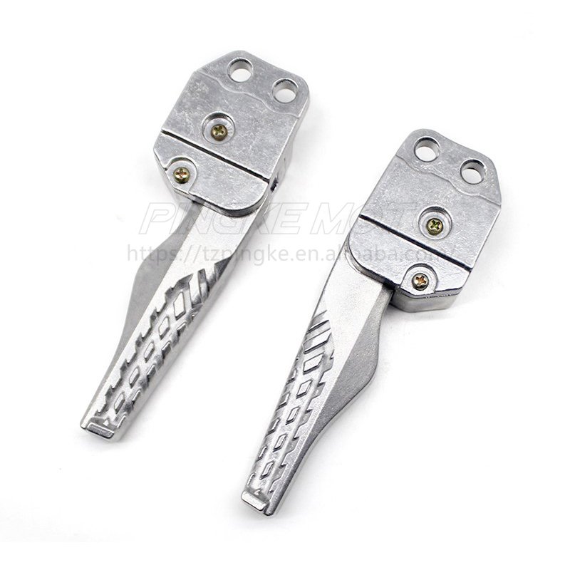 Universal Motorcycle Scooter Accessories Footrest Foot Pedal Aluminum Foot Rests Set