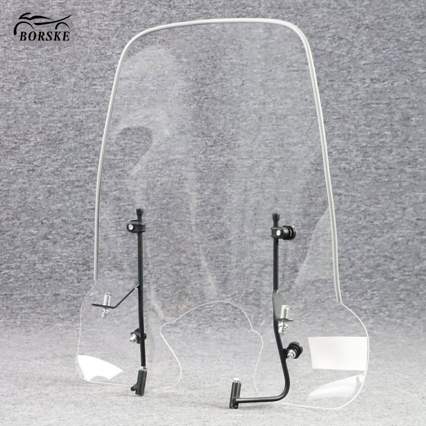 Factory Borske Motorcycle Scooter High Windshield Screen Visor for SYM Symphony
