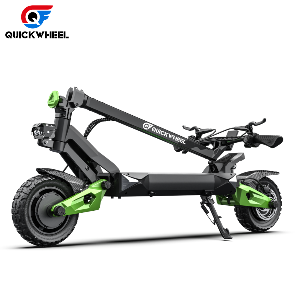 Quickwheel S6 2 Wheel Electric Scooter Folding Scooter Electric Adult 72V 3000W 20Ah Battery Foldable Two Wheel Electric Scooter