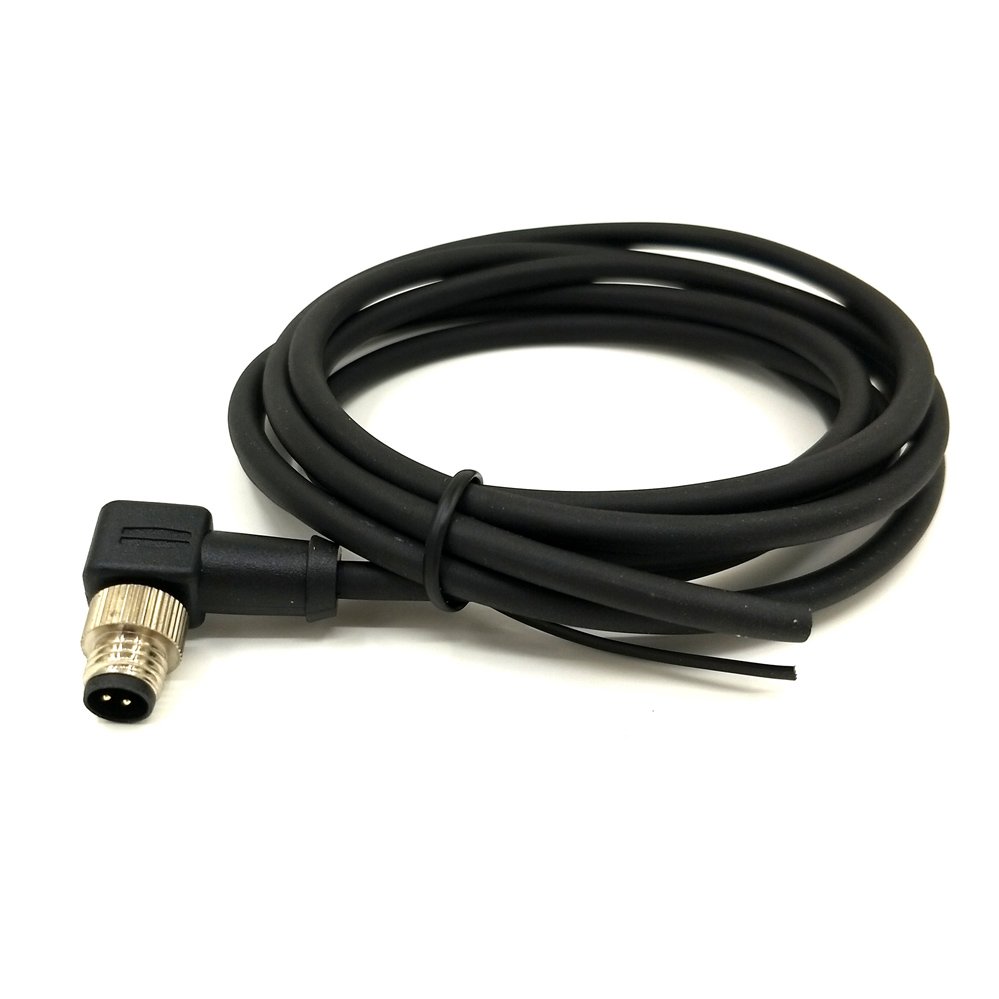 Factory Custom Scooter Ebike Julet M8 2 3 4 5 Pin 2Pin 3Pin 4Pin 5Pin 6Pin Wire Cable Male Female Plug Waterproof Connector