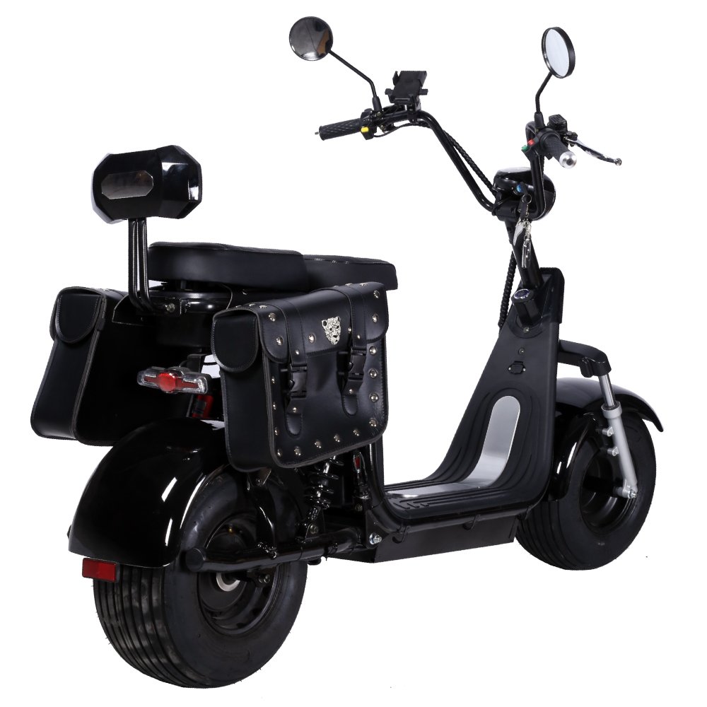3plus theftproof fat tyre 1500W citycoco electric scooter 2000w with shock absorber for adults