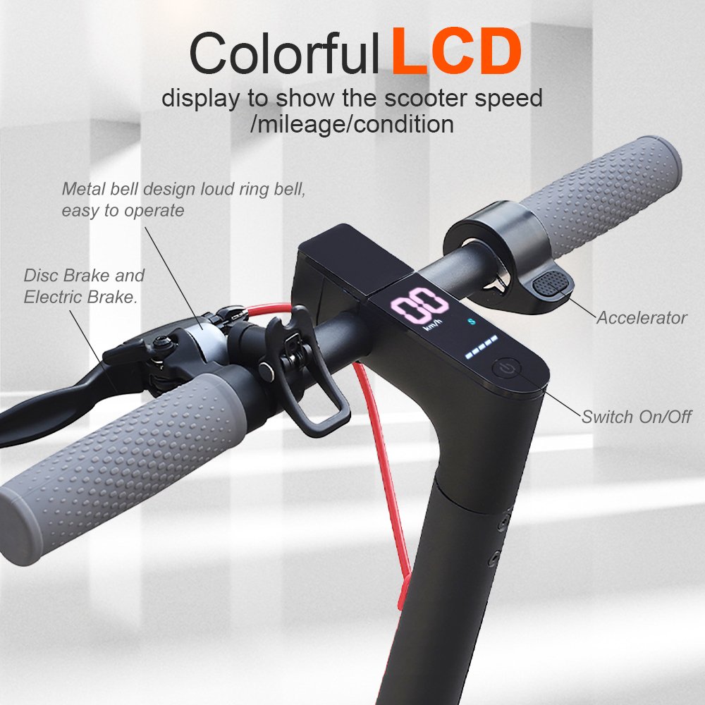 Best selling TUYA APP control electric scooter Disc Brake Electric Scooters Aluminum Alloy fashion electric scooters for adults