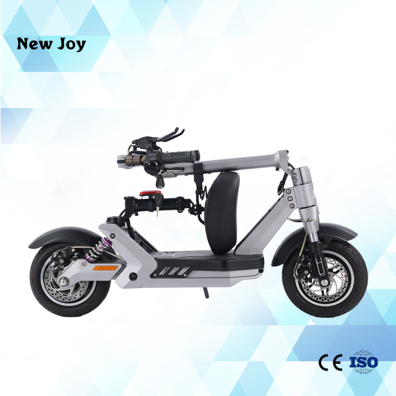 Safe and durable 1600W Dual Motor Foldable 10 Inch Wheel Off road Powerful Adult Electric Scooter
