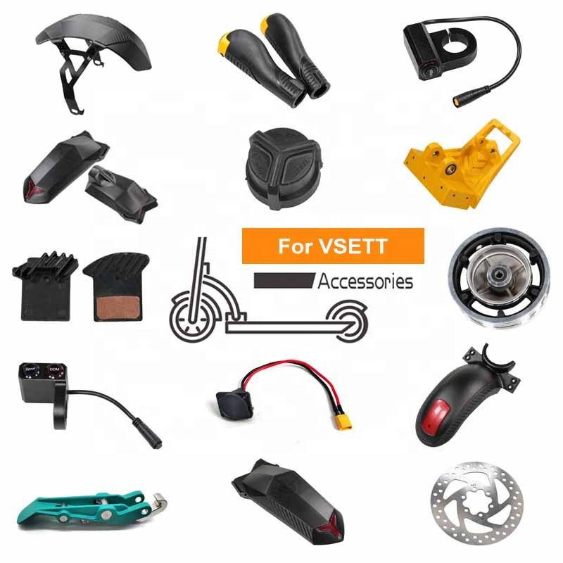 Electric Scooter Front Rear Fender With Screws For Vset 11+ Mudguard Parts Kickscooter Spare Parts Replacements