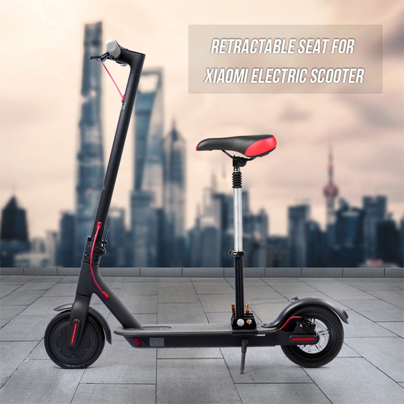 Foldable Height Electric Scooter Spare Parts Saddle Seat for Cityneye M365/pro/1S Adjustable retractable