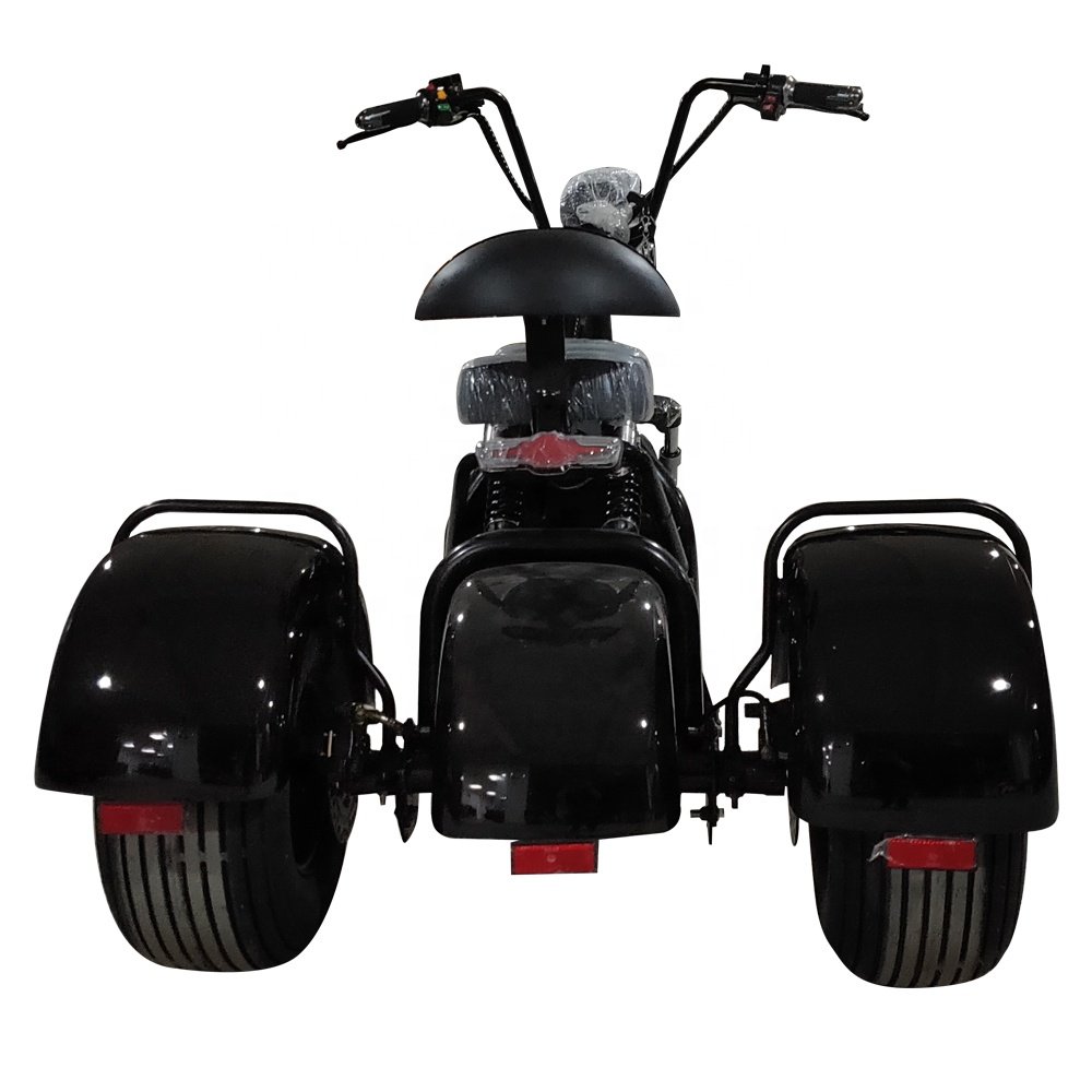 2022 Citycoco Electric Scooter 1500w-3000w for Adults 3wheel with Golf holder Back Trunk