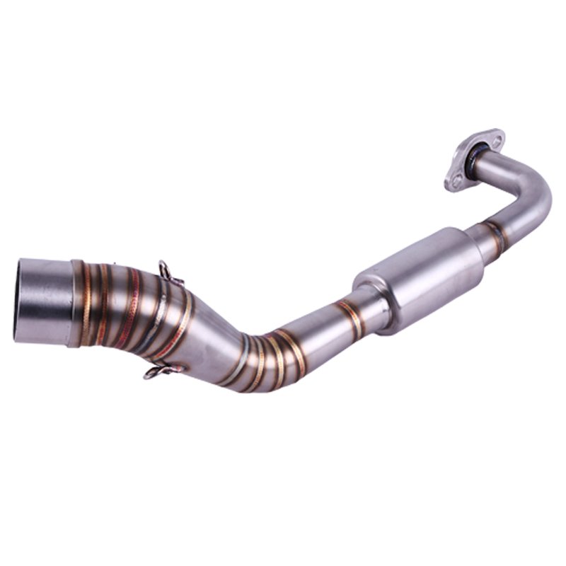 Middle Link Front Pipe Scooter Slip On Full System For Yamaha Aerox155 NVX125 NVX155 NVX 155 exhaust muffler escape